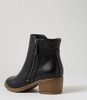 Akini Black Ankle Boots