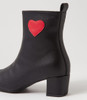 Hersko Black Ankle Boots
