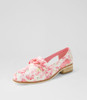 Heena Pink Poppy Flat Shoes
