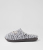 Loalla Light Grey Multi Flat Shoes