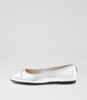 Ruchelle Silver Flat Shoes
