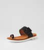 Lucie Black Sandals
