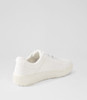 Ivanna White Recycled Canvas Sneakers