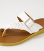 Kessica White Sandals