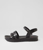 Jormy Black Sandals