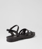 Jormy Black Sandals