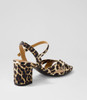Kora Leopard Sandals