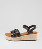 Holsloe Black Sandals