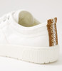 Isaiah White Recycled Canvas Sneakers