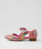 Estella Rainbow Patent Pu Flat Shoes