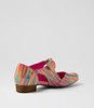 Estella Rainbow Patent Pu Flat Shoes