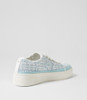 Ringa Pale Blue Tweed Sneakers