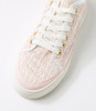Ringa Pale Pink Tweed Sneakers