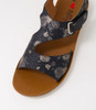 Kandre Black Crush Sandals