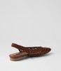 Merson Cocoa Weave Flat Shoes
