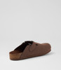 Yarah Mocha Nubuck Pu Flat Shoes