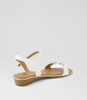 Carro White Sandals