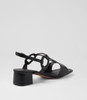 Aleine Black Sandals