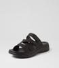 Buller Black Sandals