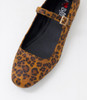 Shali Leopard Microsuede Flat Shoes