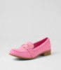 Hisho Flamingo Microsuede Loafers