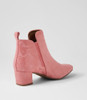 Hesta Rose Microsuede Ankle Boots