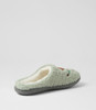 Luring Soft Green Multi Slippers