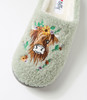 Luring Soft Green Multi Slippers