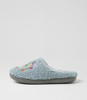 Latto Soft Blue Multi Slippers