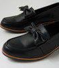 Hallue Black Flat Shoes