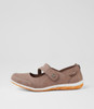 Sultor Taupe Flat Shoes