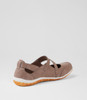 Sultor Taupe Flat Shoes