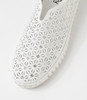 Udell White Flat Shoes