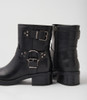 Bossol Black Ankle Boots