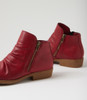 Rosie Dark Red Ankle Boots