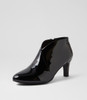 Ishee W Black Patent Pu Ankle Boots