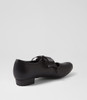 Elito Black Flat Shoes