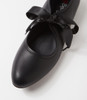 Elito Black Flat Shoes