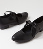Elito Black Flat Shoes
