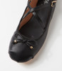 Sabine Black Flat Shoes
