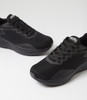 Yuhoo Black Mesh Sneakers