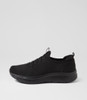 Yizzy Black Knit Sneakers