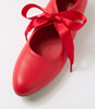 Elito Red Flat Shoes