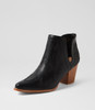 Craayzie Black Ankle Boots