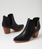 Craayzie Black Ankle Boots