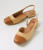 Bonsoon Tan Natural Synthetic Raffia Heels