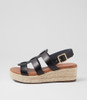 Hansi Black Sandals