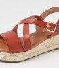 Hujiki Cognac Sandals