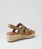 Hansi Khaki Sandals