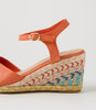 Frazzy Orange Multi Rope Sandals